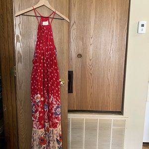 Anthropologie Maeve Kira Printed Maxi Dress, Size XS